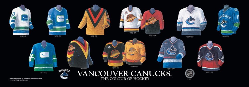 Canucks Alternate Jersey History. The Canucks and their uniforms