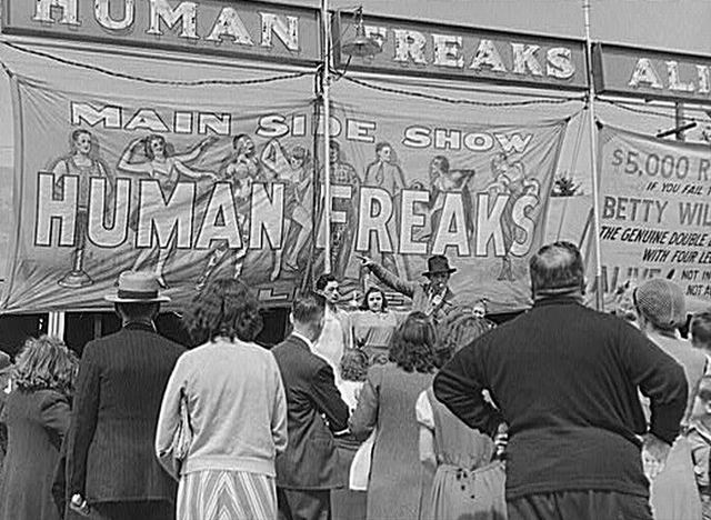 File:"Human Freaks" - Rutland Fair, Vermont, 1941.png
