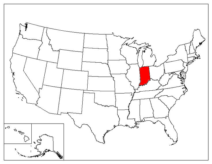 File:Indiana on a map of they USA.jpg