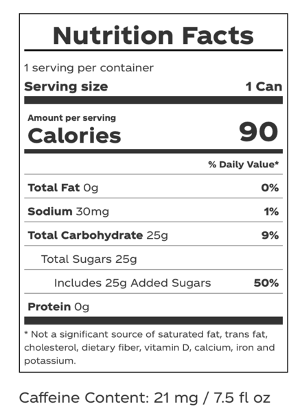 File:Regular Coke Nutrition Facts.png