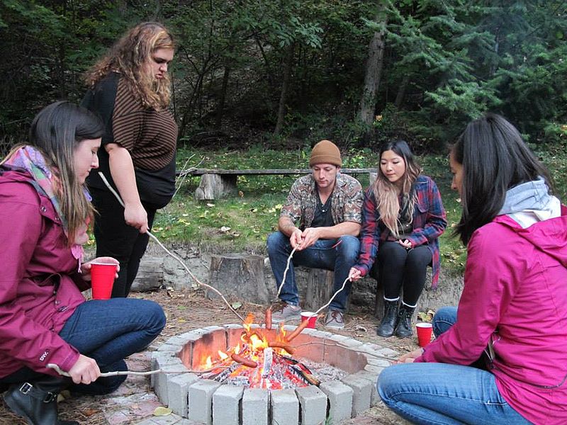 File:Group 5 around the campfire.jpg