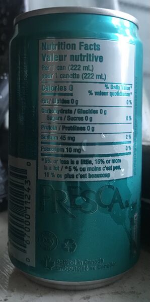 File:Fresca mini can nutrition label 06.jpg