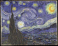 Vincent Van Gogh's "A Starry Night".