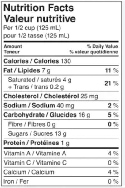 File:Breyer's Creamery Style Natural Vanilla Ice Cream Nutrition Facts.png