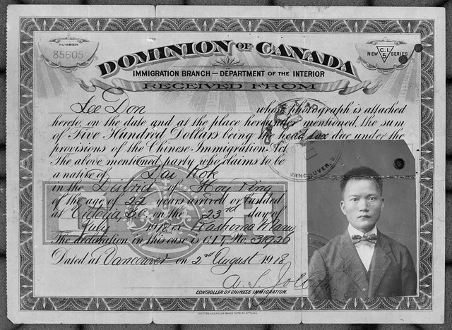 File:Chinese Immigration Act certificate.jpg