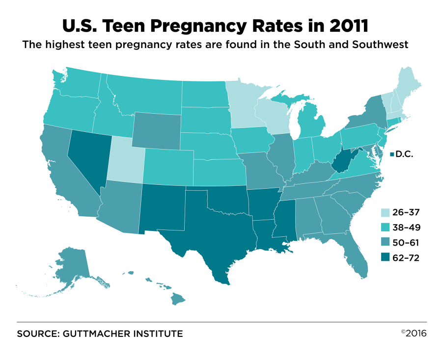 Teenage pregnancy in the United States - Wikipedia