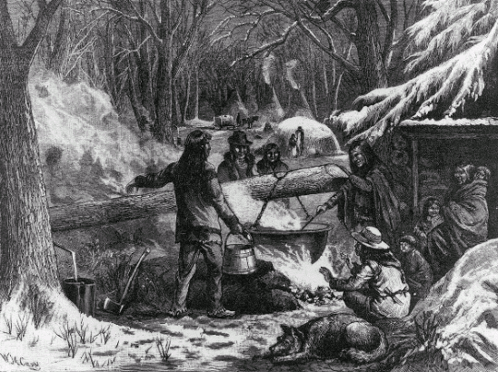 File:Sugar-Making Among the Indians in the North 1883.gif