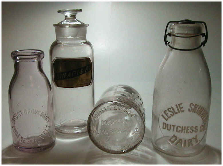 File:Milk Bottles of the Late 19th century.jpg