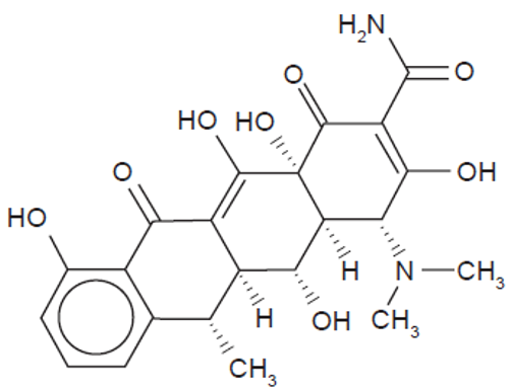 File:Figure 3. Chemical structure of doxycycline (20).png
