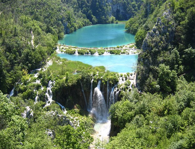 File:Bosnia park waterfall.jpg