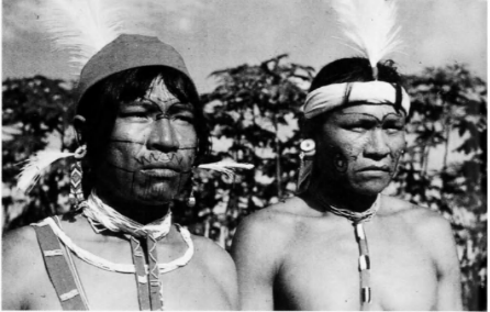 File:Two Guarani Men of South America,.png