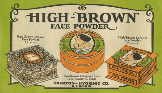 File:High-Brown Face Powder Overton Cosmetics Advertisement-1920s-1910s-african-american-vintage-makeup.jpg