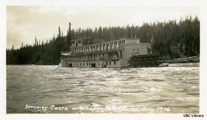 File:Steamer Casca wrecked on the Yukon River.jpg