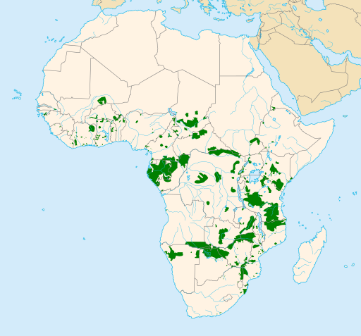 File:African Elephant distribution map.png