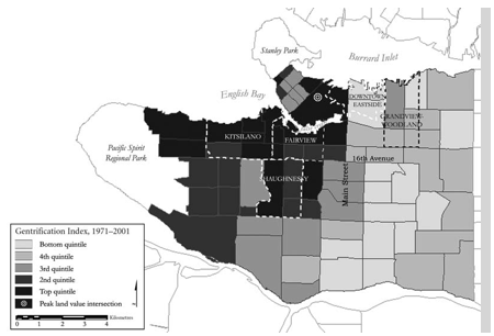 City of Vancouver in middle of the pack when it comes to density