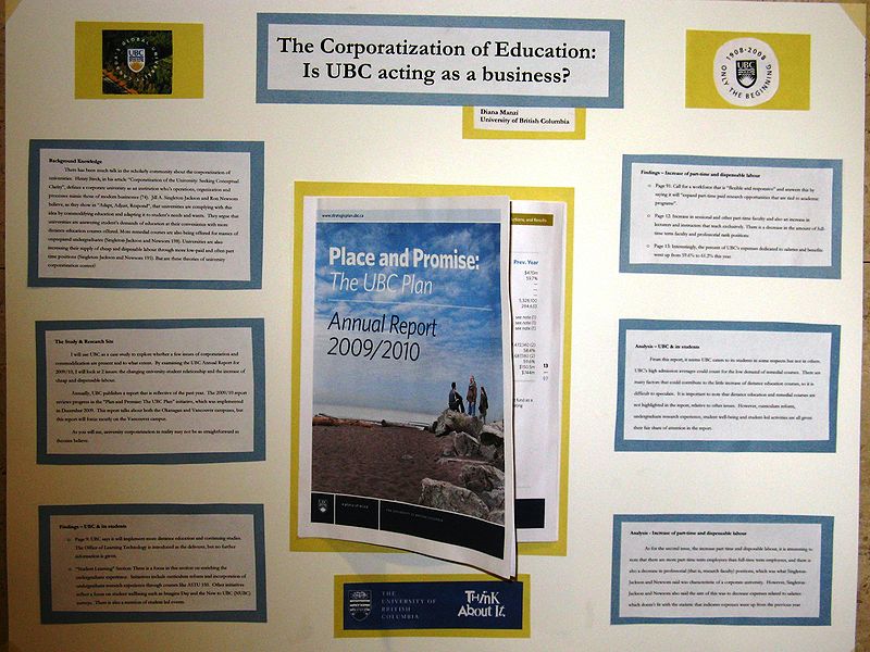 File:Poster-The Corporatization of Education.JPG