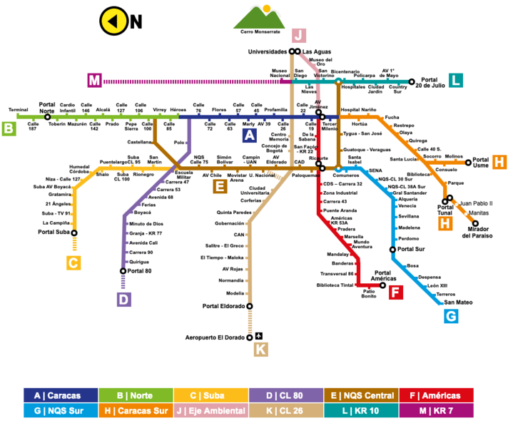 File:TransMilenio BRT Route.png