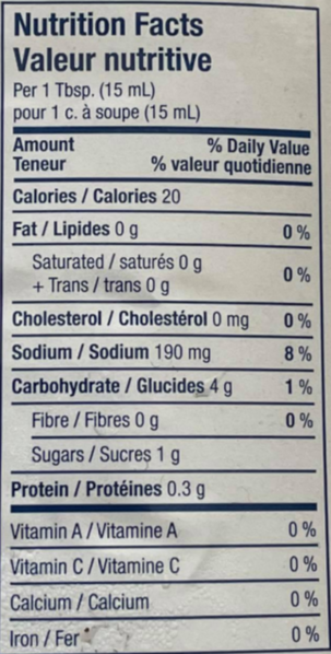 File:Kraft Creamy Caesar Fat Free Nutritional Table.png