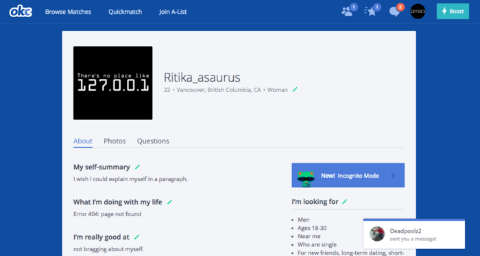 Profile okcupid to how hack Is there