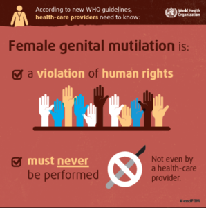 WHO propaganda of FGM
