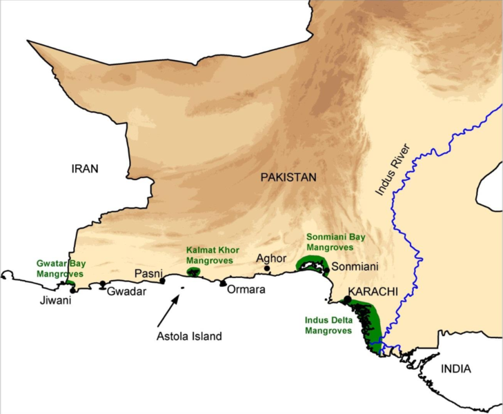 File:Indus Delta Mangrove Map.png