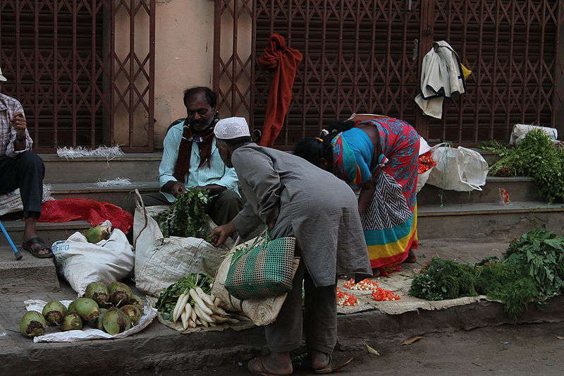 File:"Food Vendor-Farmer in India" (Photo by Amber Heckelman).jpg