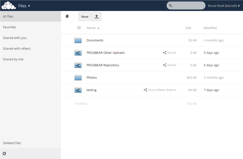 File:OwnCloud home page.png