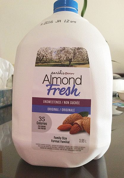 File:Jug of almond milk.JPG
