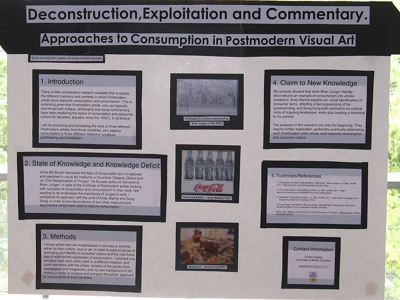 File:Poster-Deconstruction, Exploitation and Commentary.JPG