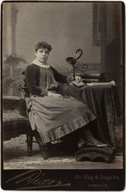Samuel J. Dixon,​ [Portrait of a woman],​ [between1870and1880?](UL_1457_0052)