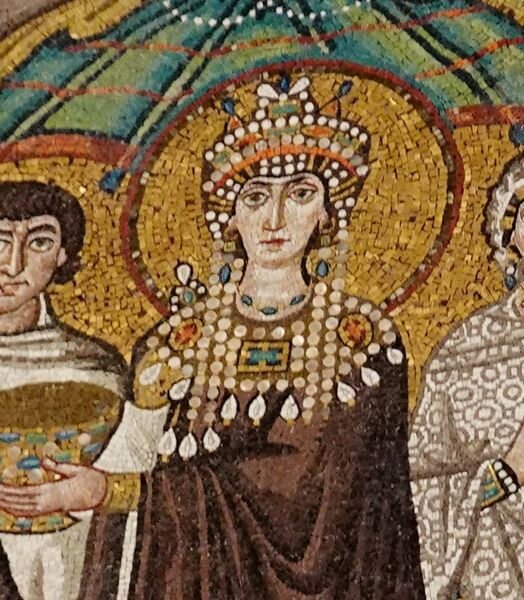 File:Mosaic of Empress Theodora.jpg