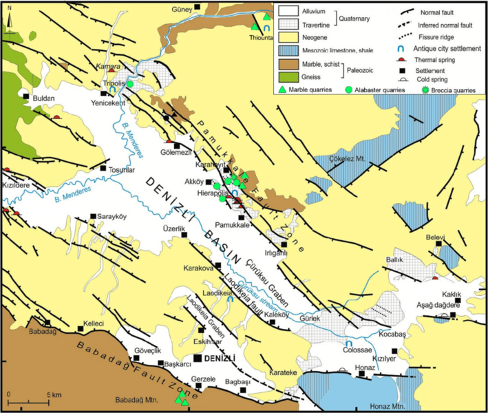 File:Simplified geological map of the Denizli basin, with location of the ancient marble, alabaster and breccia quarries.png