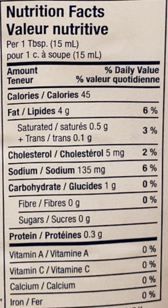 File:Kraft Creamy Caesar Nutritional Table.png