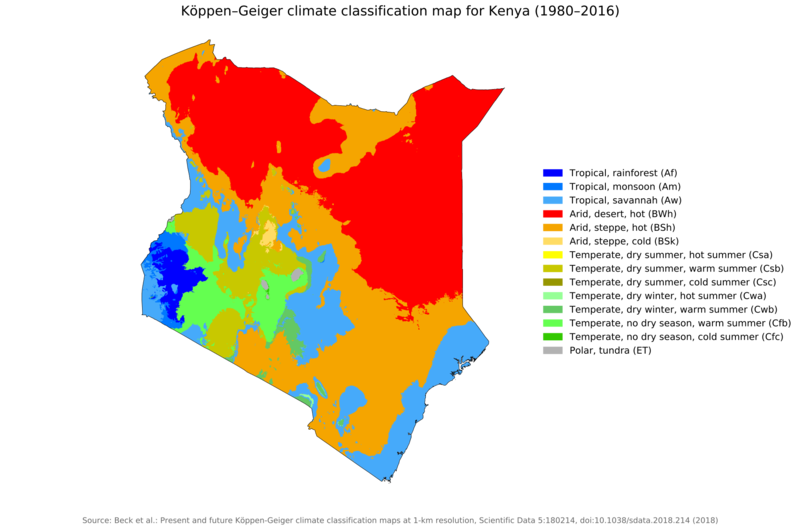 File:Köppen-Geiger climate classification map for Kenya (1980-2016).png