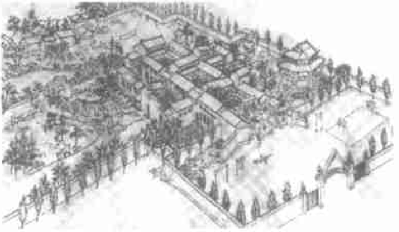 File:The sketch of the Yang Yuke residence park near the West Cloud Academy (Zhang et al., 2002).png