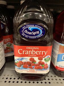 OceanSpray Cranberry Cocktail