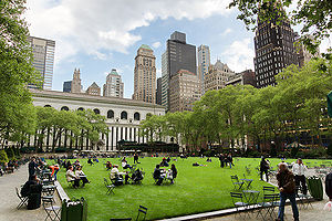 Bryant Park, NYC Photo from Jean-Christophe Benoist