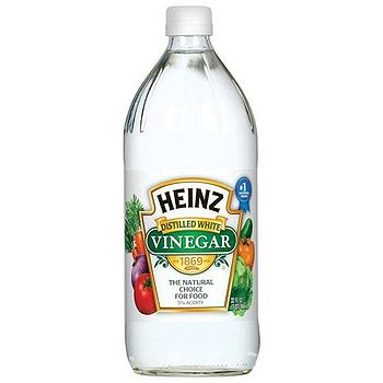 White vinegar is used for the preservation of ketchup.