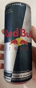 Fig. 5 Front of Red Bull Zero.