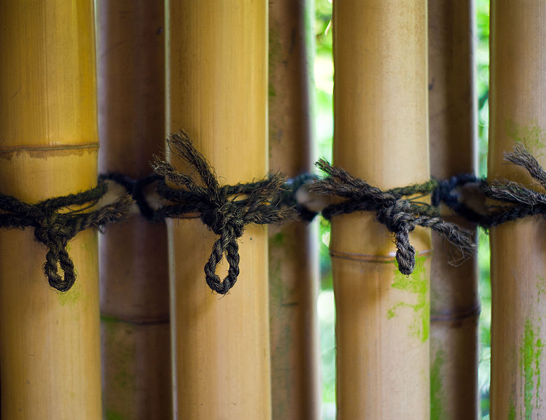 File:Nitobe Gardens Bamboo Fence.jpg