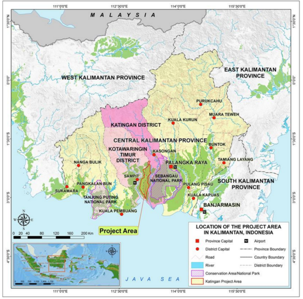 File:The Map of the Katingan Project in Kalimantan, Indonesia.png