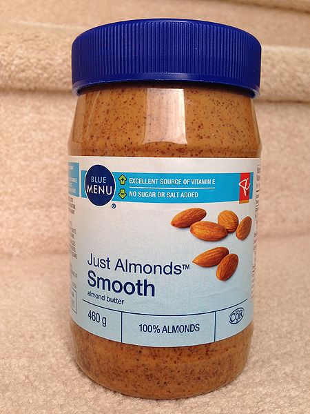 File:President's Choice Smooth Almond Butter - Stir.jpg