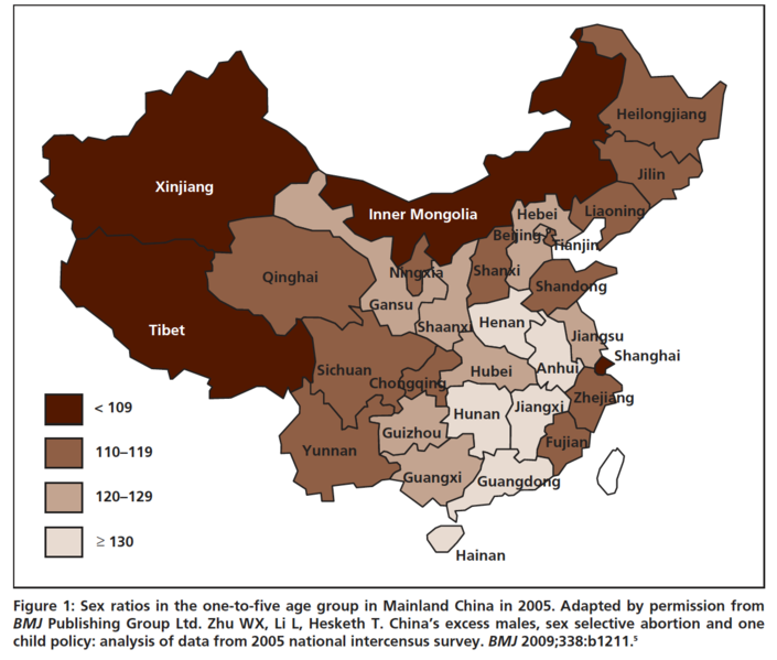 File:Sex Ratios in Mainland China (2005). (ages 1-5).png