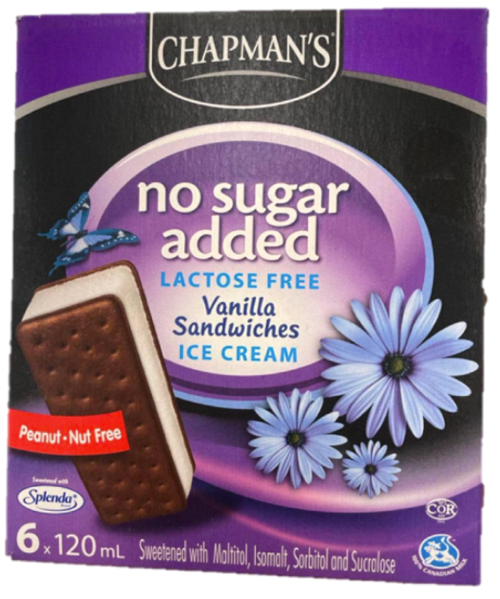 File:Chapman's No Sugar Added Vanilla Ice Cream Sandwich 1.png